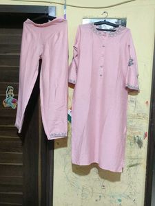 Pink Kurta Set