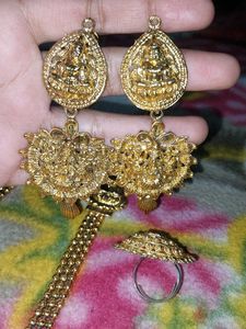 Gold Plated Necklace Set