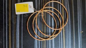 New Set of 4 Gold Bangles