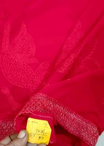 A Simple Transparent Light Weight Saree With All O
