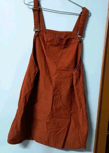 Corduroy Overall Dress