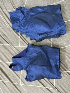 Blue Blouse combo