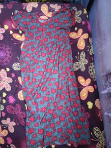 Floral Print Dress 4 Pcs
