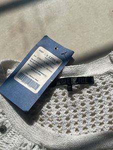 Stylish White Knit Top