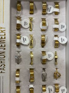 Anti Tarnished Rings