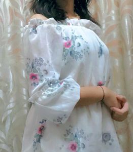 Floral Off-Shoulder Top