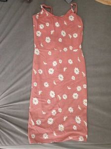 Daisy Print Mini Dress