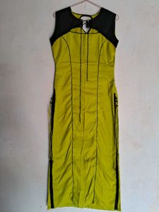 Unique Lime & Black Dress
