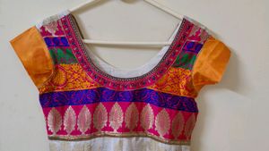 Traditional Anarkali Suit With Pant