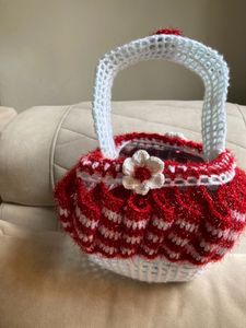 A Beautiful Crochet Handmade Multipurpose Basket