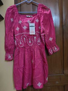 MAX Beautiful Square Neck Tunic Embroidered
