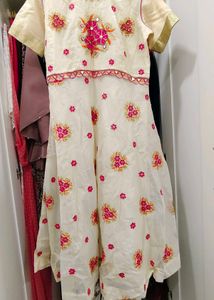Embroidered frock