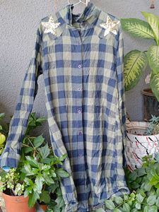 Girls Plaid Shirt