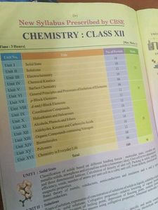 NCERT Class 12th Chemistry Book