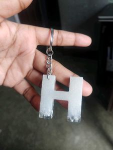 Letter 'H' Keychain