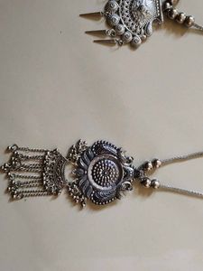 Silver Boho Necklace Set[Combo 3type Mala]🎊🥳