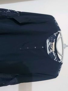 Navy Blue Top