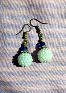 Teardrop Turquoise Stone Earrings