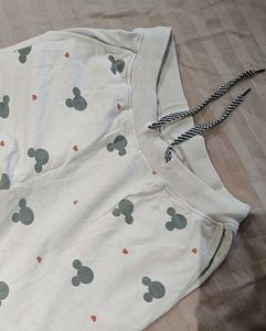 Mickey Mouse White Pants.