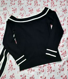 Black Crop Top