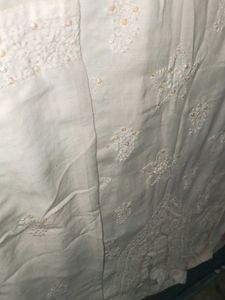 White Embroidered Kurti