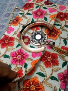 Embroidery Design Fancy Traditional Clutch