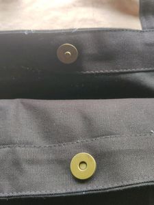 Black Cotton 🛍️ Bag