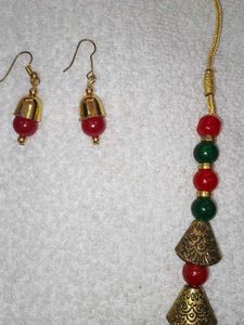 Ethnic Necklace &amp; Earring Set
