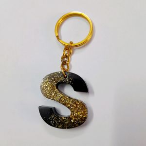 S Alphabet Key Chain