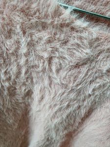 Pink Fur Comfy Sweater