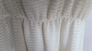 White Knit Mini Dress