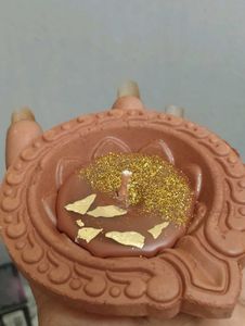 Set Of 4 Chocolate Fragrance Diya