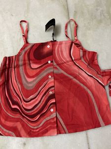 Tokyo Talkies Swirl Print Cami