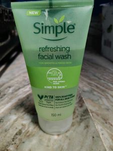 Simple Refreshing Facial Wash