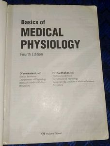 Basics Of Medical Physiology 4 Venkatesh &amp; Sudhaka