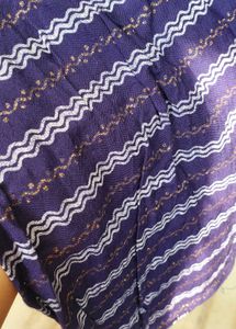 NAVY BLUE RAYON KURTHA PLAZO SET