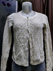 Crochet Knit Cardigan