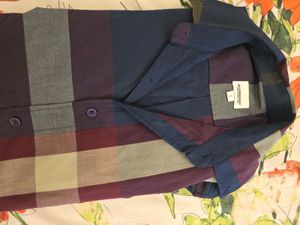 Burberry Check Button-Down