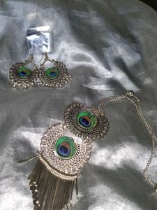 Peacock Jewellery Set