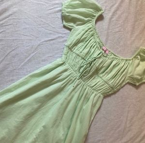 Pastel Green Dress