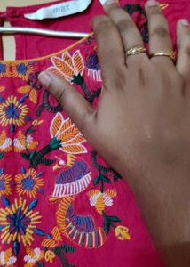 Final Offer! One Time Used Maxi Dress On Sale