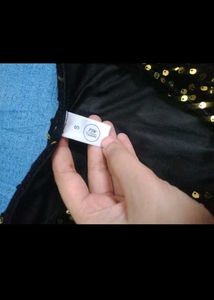 Black,Golden Party Jacket