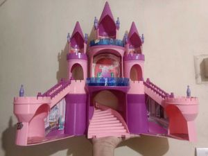 Vintage Pink Toy Castle