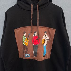 Graphic Print Hoodie