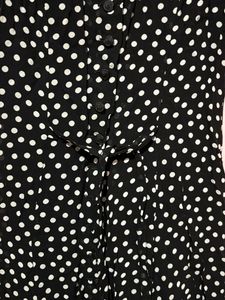 Polka Dot Sleeveless Midi Dress