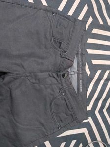 Stylish Gray Denim Jeans