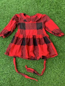Set Of 2 Dress -light Green /red