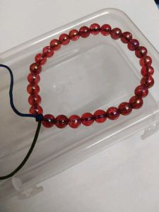 Red Beaded Bracelet