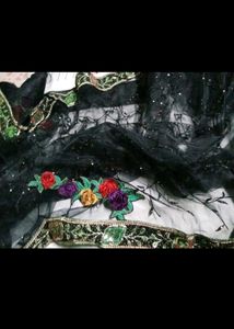 Black New Saree..for you 😍