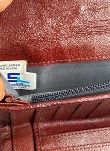 Leather Clutch Bag From a Reputed Leathe Brand
